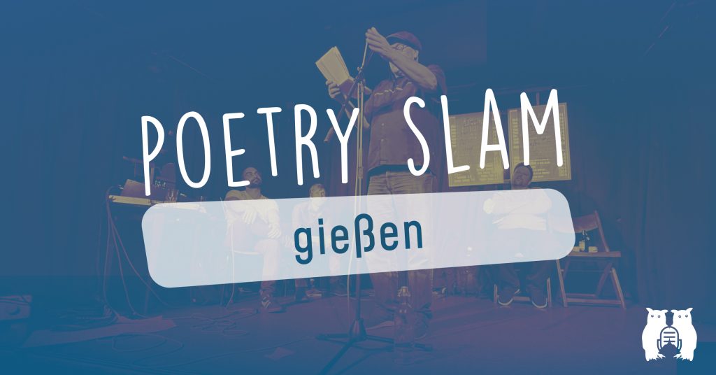Gax beim Poetry Slam in Gießen.