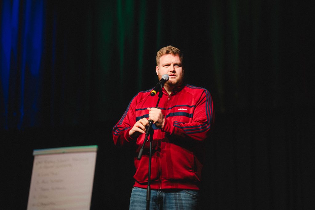 Comedian und Poetry Slammer Tobias Beitzel.