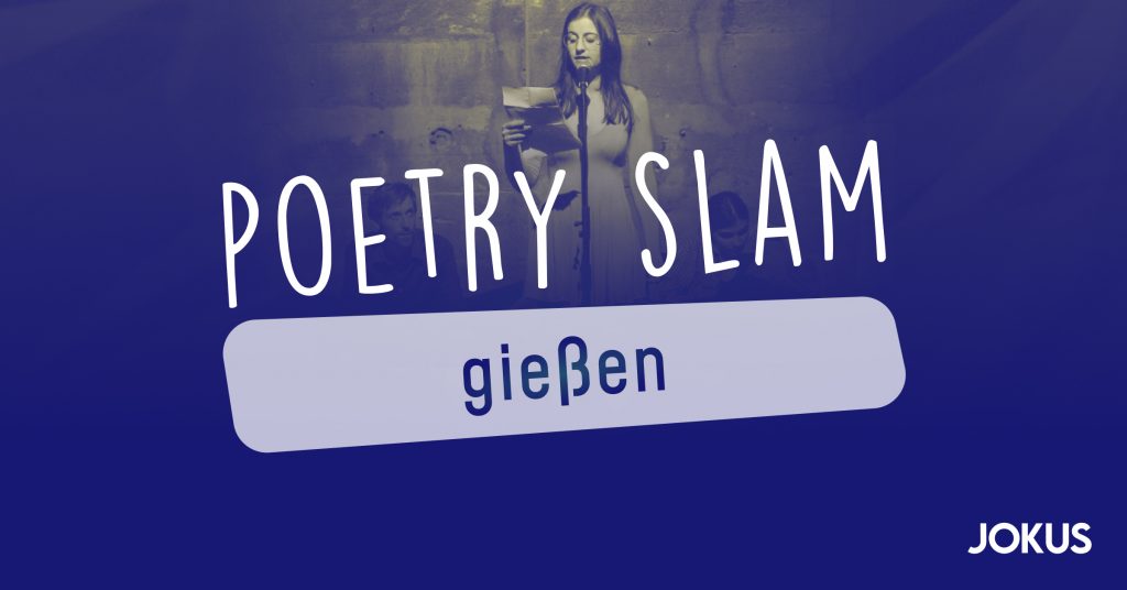 Anna Teufel beim Poetry Slam in Gießen.