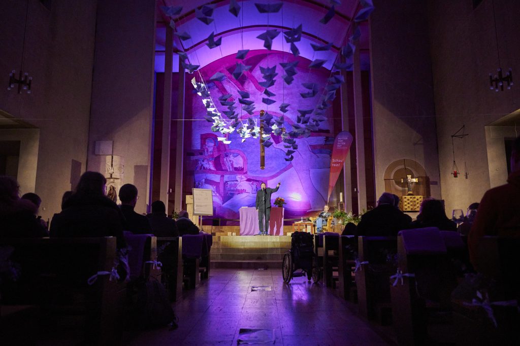 Wehwalt Koslovsky, der Gewinner der zweiten Preacher Slam Show.